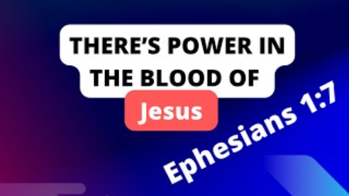 Video thumbnail: There’s Power in the Blood of Jesus